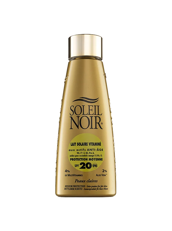LAIT SOLAIRE Vitaminé SPF20 Protection Moyenne