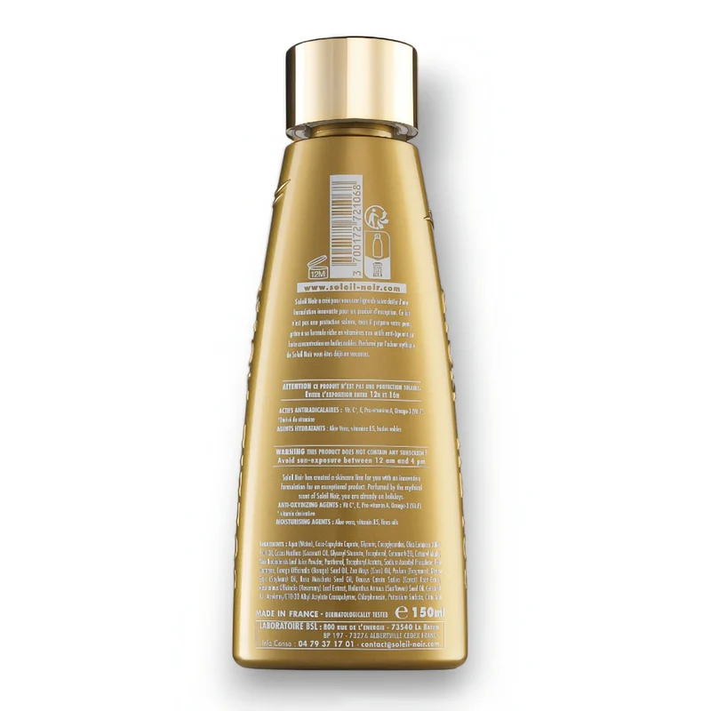 LAIT Vitaminé SANS FILTRE BRONZAGE INTENSE