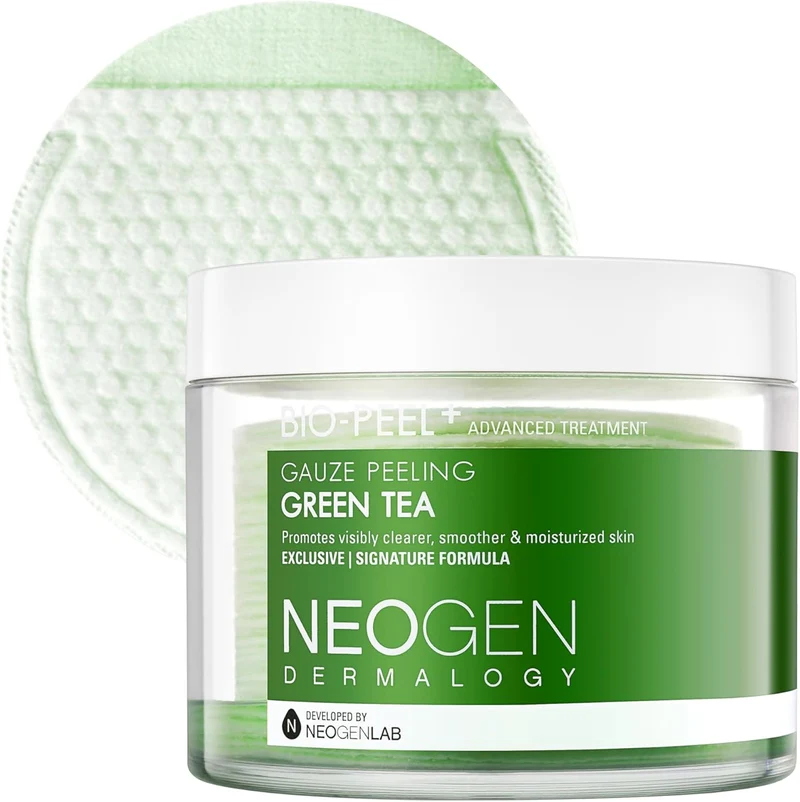 Compresse bio-Exfoliante au Thé vert