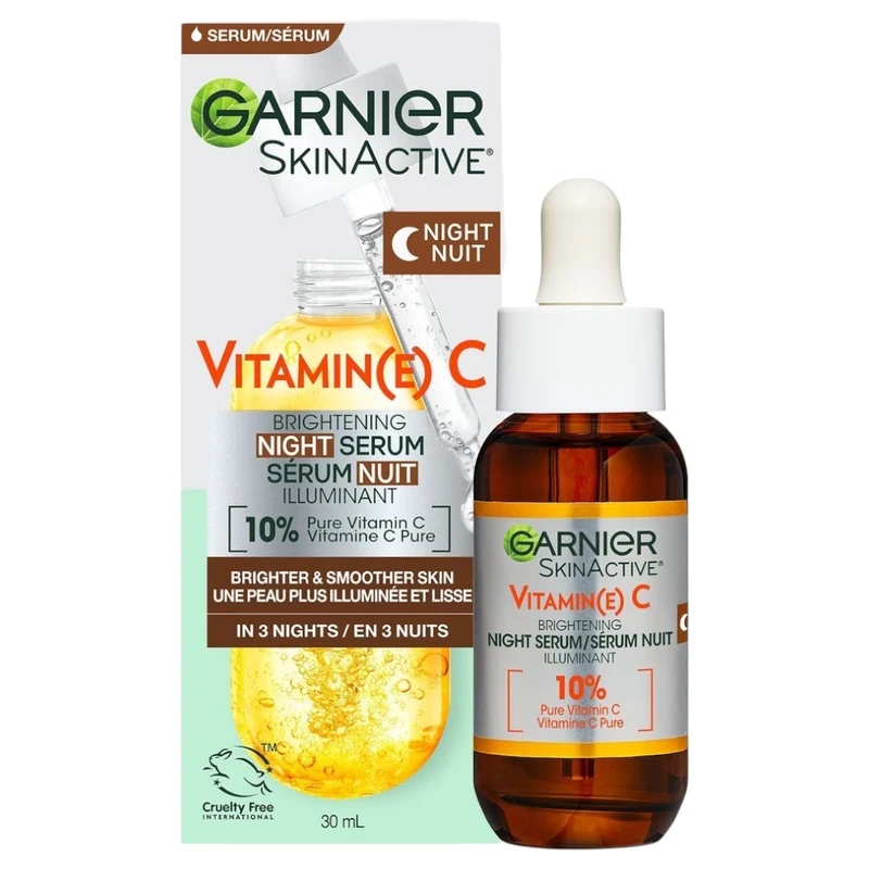 Garnier Skin Active Sérum De Nuit À La Vitamine-C