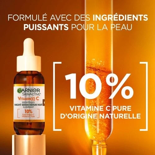 Garnier Skin Active Sérum De Nuit À La Vitamine-C