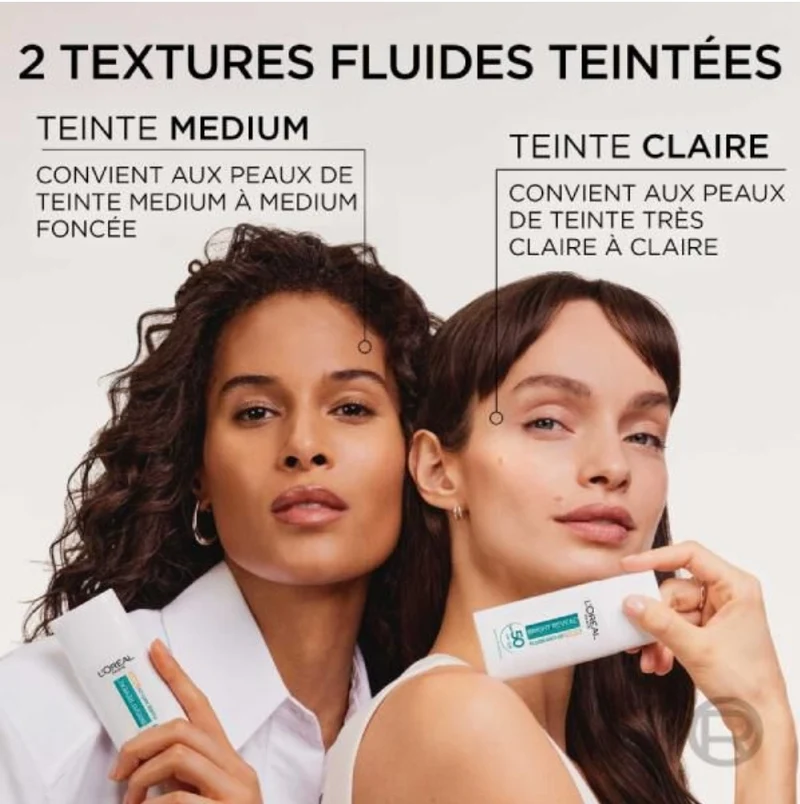 L'Oreal Paris Bright Reveal Fluide Anti-Uv Spf50 Clair