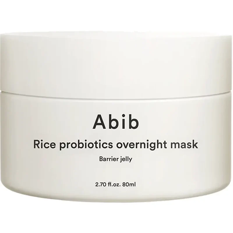 Abib Rice Probiotics Barrier Jelly 80ml — Maschera notte
