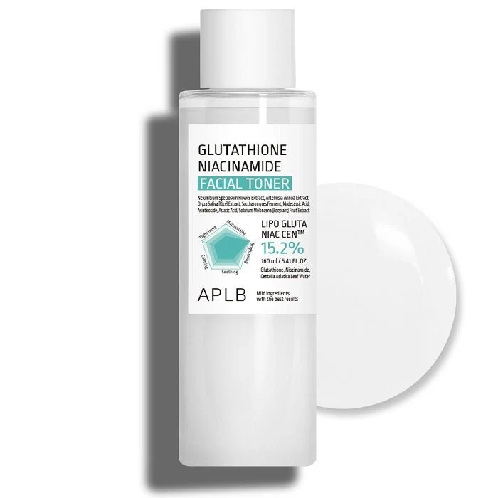Aplb Glutatione Niacinamide Tonico Illuminante 160ml — Tonico viso
