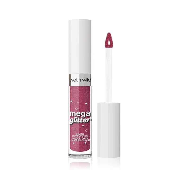Wet n wild Mega Glitter Shimmer Liquid Rossetto Pink Future — Rossetto glitter