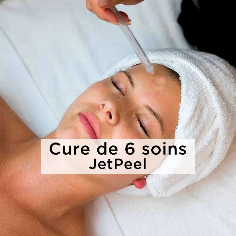 Cure de 6 soins JetPeel Esthetic - Visage et cou