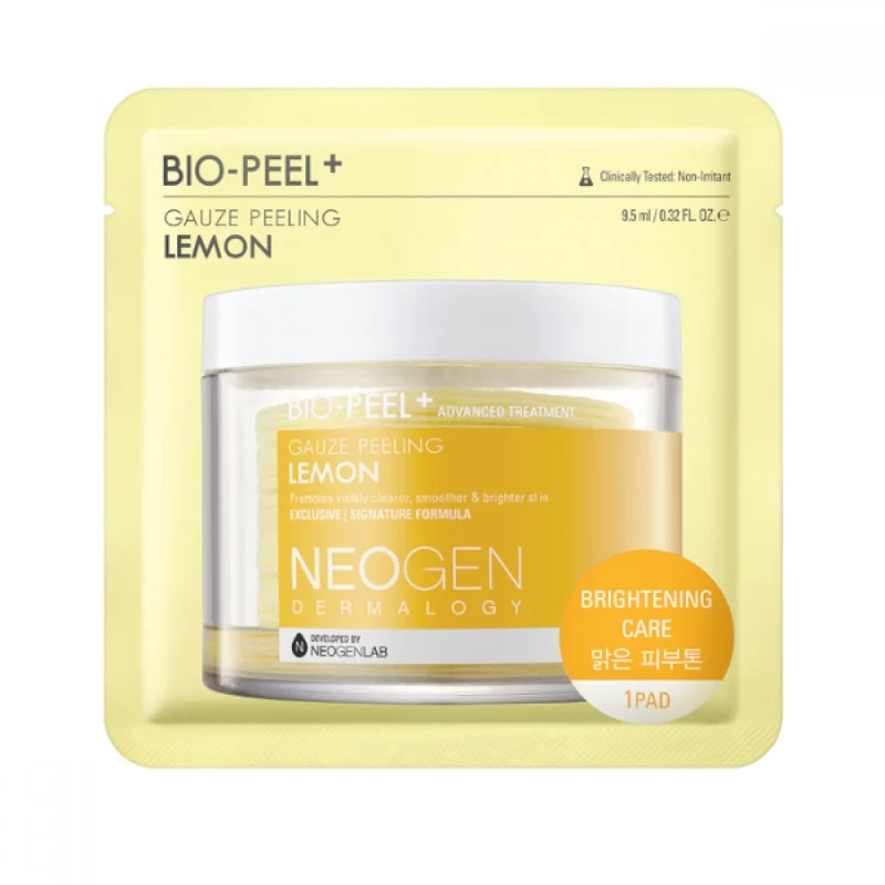 Compresse Bio-Exfoliantes au Citron (1 pad)