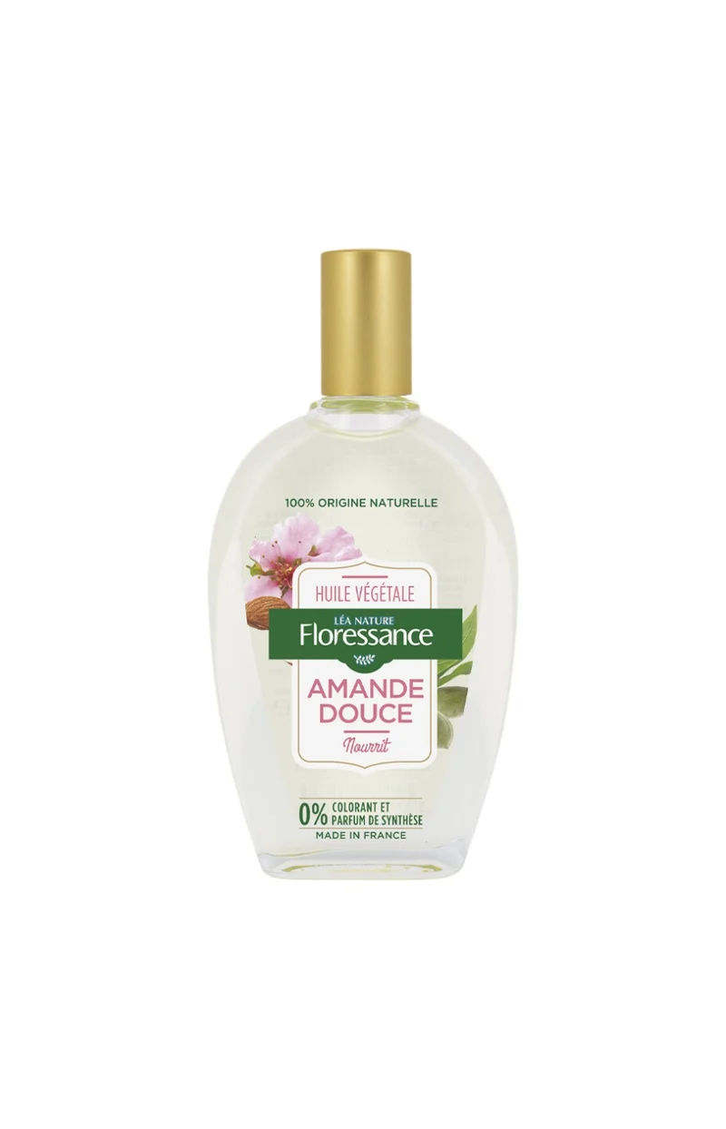 Huile végétale d'amande douce - Visage & corps - 50 ml