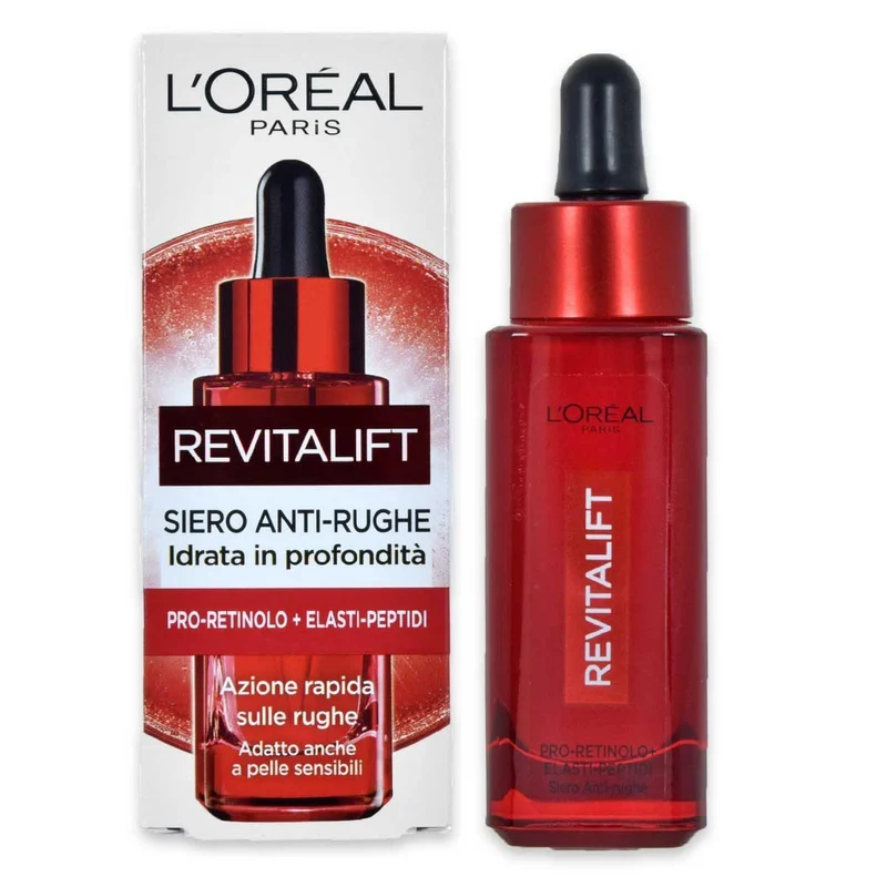 L'Oréal Paris Revitalift Siero anti-rughe pro-retinolo + elasti-peptidi 30 ml — Siero viso