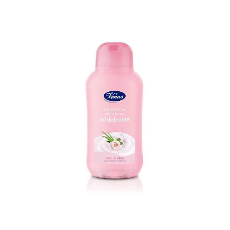 Venus Bagno Doccia Addolcente Rosa E Aloe 650 ml — Gel doccia