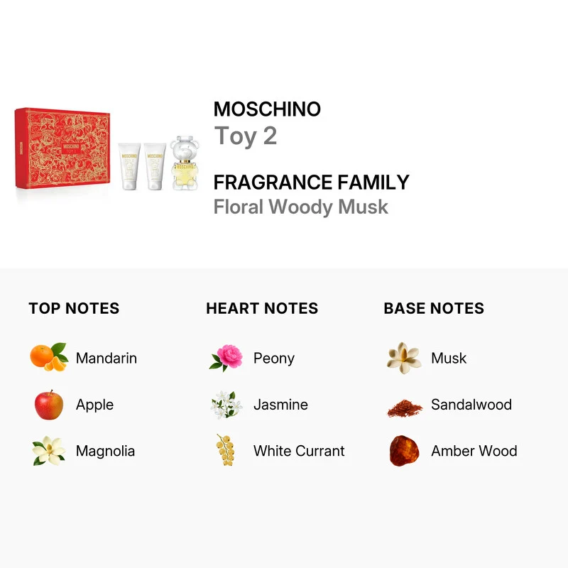 Moschino Toy 2 Eau de Parfum 50 ml Cofanetto Con Gel Doccia 50 ml E Lozione Corpo 50 ml — Eau de Parfum