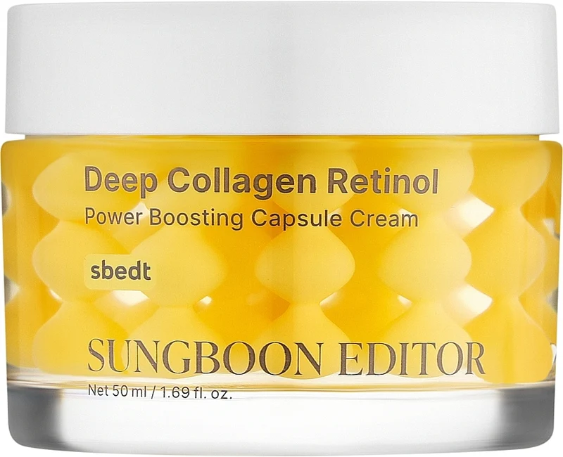 Sungboon Editor Deep Collagene Retinolo Power Boosting Capsule Crema 50ml — Crema viso