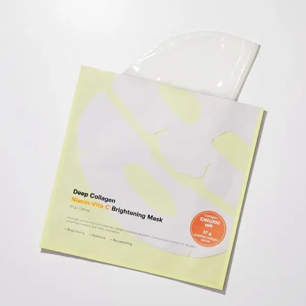Sungboon Editor Deep Collagene Niacin Vita C Maschera Hydrogel Illuminante 37g — Maschera hydrogel