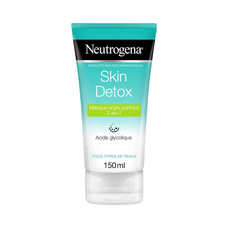Neutrogena Skin Detox Masque Argile Purifiant 2-En-1
