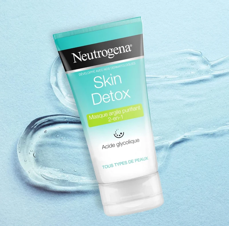Neutrogena Skin Detox Masque Argile Purifiant 2-En-1