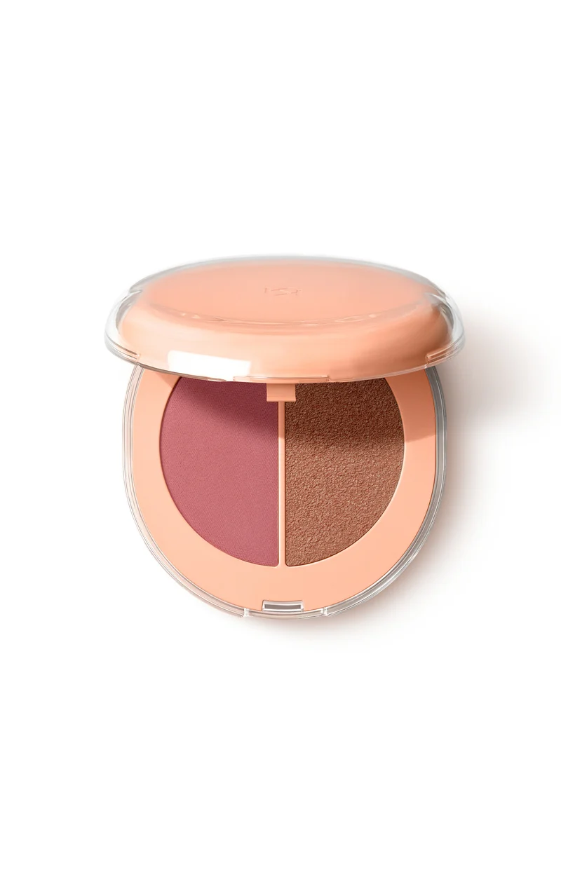 Duo blush - Poudre mate & crème brillante