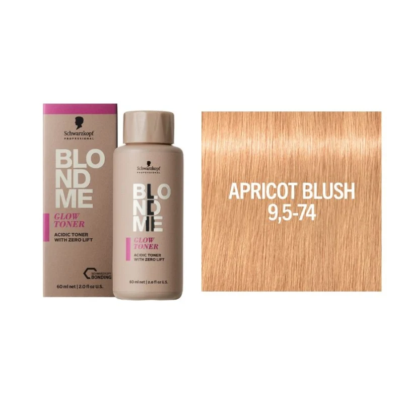 Schwarzkopf BlondMe Glow Toner 60 ml 9.5-74 | Blush Albicocca - Pesca