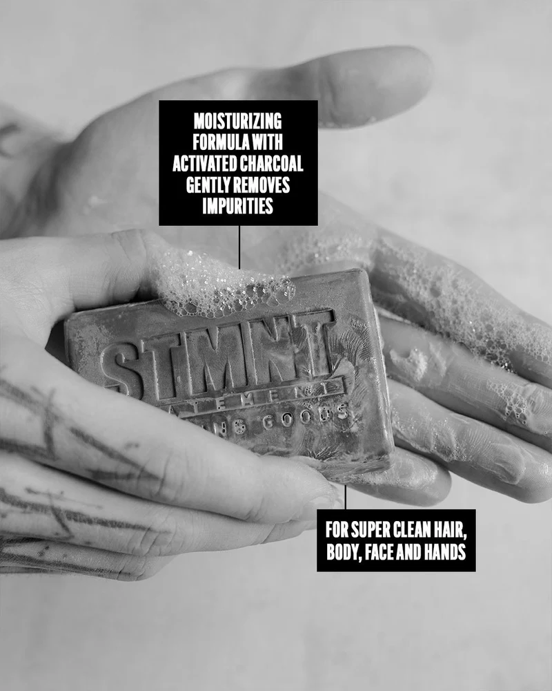 STMNT Saponetta Detergente per Capelli e Corpo 125 g — Sapone