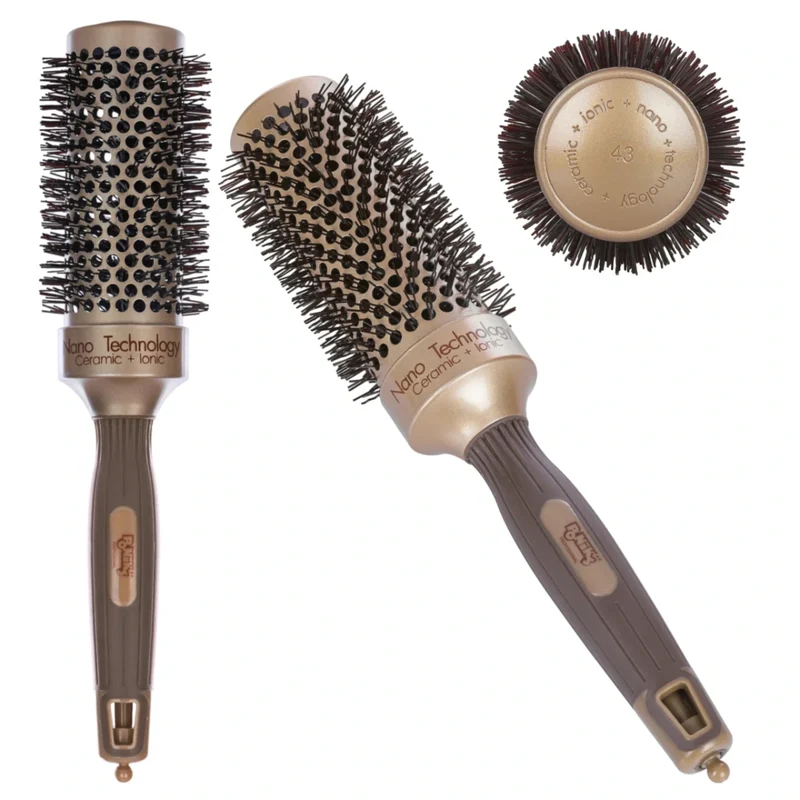 Ponik's DS443 Golden Spazzola Styling 43mm — Spazzola capelli