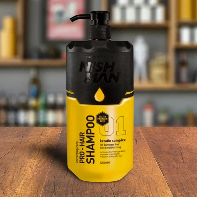 Nishman Trattamento correttivo capelli Pro 1250 ml — Balsamo per capelli