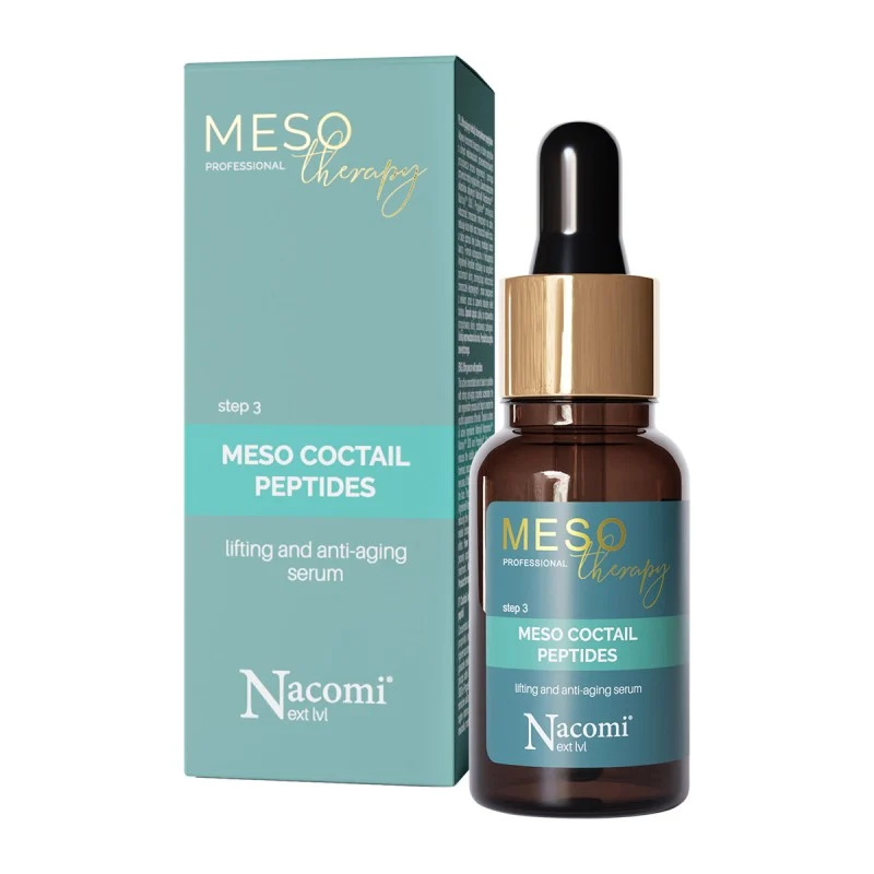Nacomi Siero Meso Cocktail Peptides 15ml — Siero viso