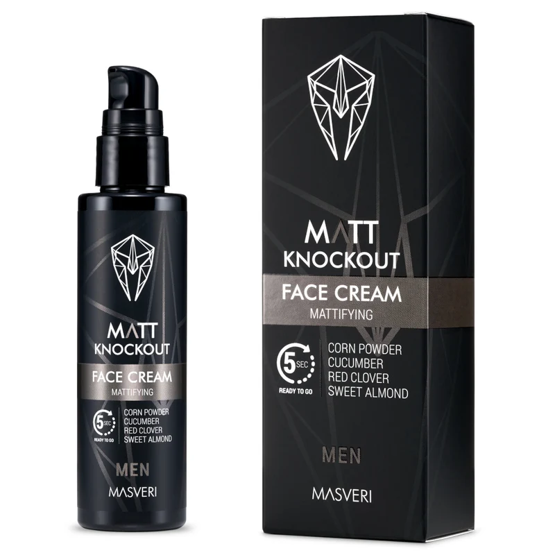 Masveri Crema viso opacizzante Matt Knockout 75ml — Crema viso
