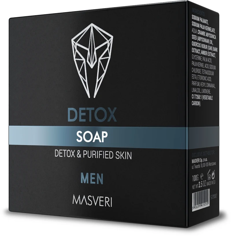 Masveri Sapone corpo detox 100g — Sapone