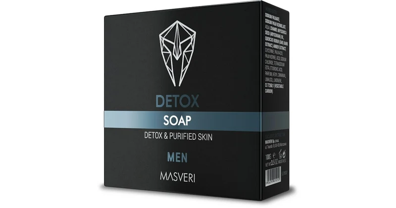 Masveri Sapone corpo detox 100g — Sapone