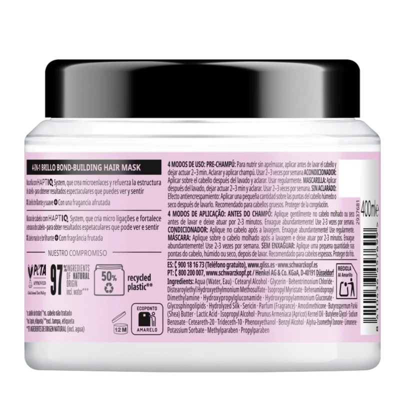 Schwarzkopf Gliss Protein + Banassu Nut Oil