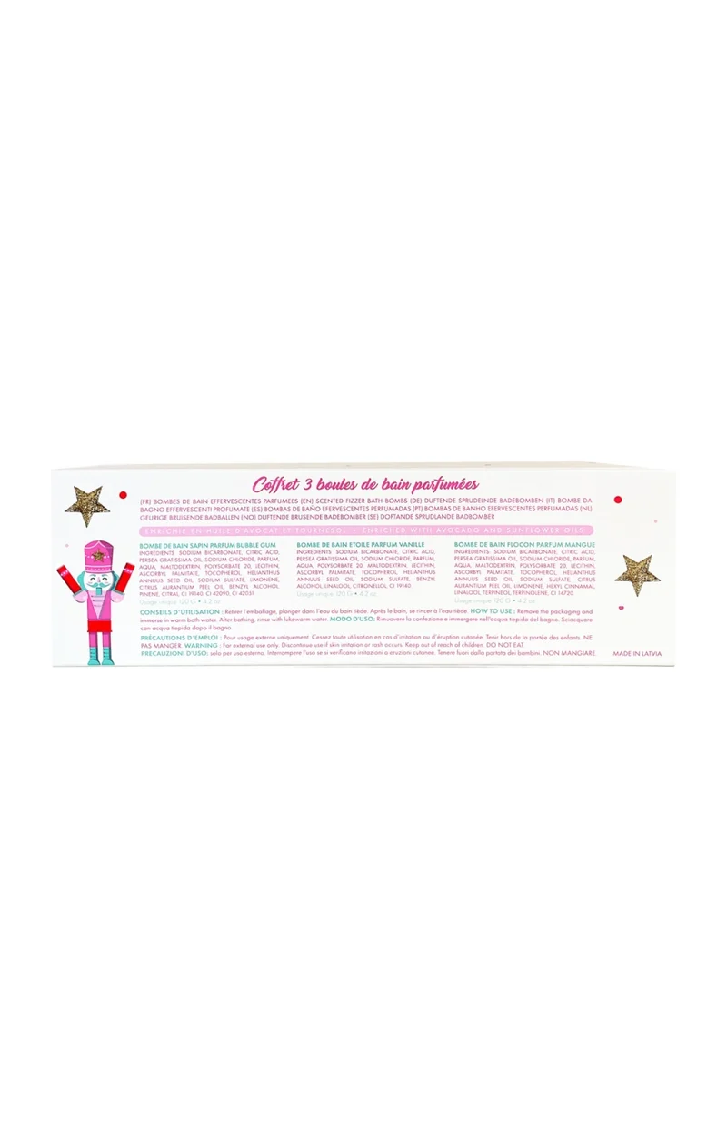 Coffret bombes de bain - Bombs Xmas - 3 produits