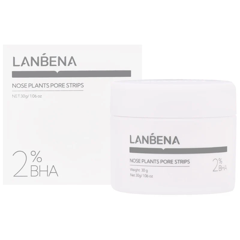 Lanbena Nose Plants 2% BHA 30 g — Strisce per i Pori