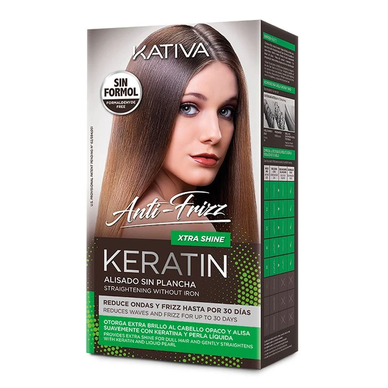 Kativa Alisado Keratin Xtreme Care Kit lisciante per capelli — Kit lisciante per capelli