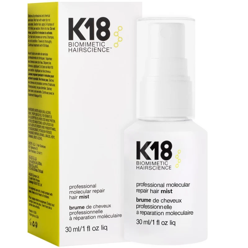 K18 Spray riparatore molecolare 30ml — Spray capelli
