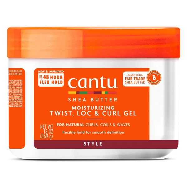 Cantu Twist&Lock Gel Idratante al Burro di Karité 370 g — Gel Styling