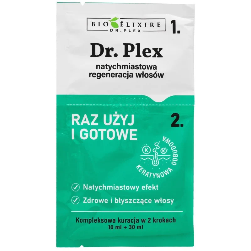 Bioélixire Dr.Plex Ricostruzione Intensiva 10ml+30ml — Trattamento ricostruzione capelli
