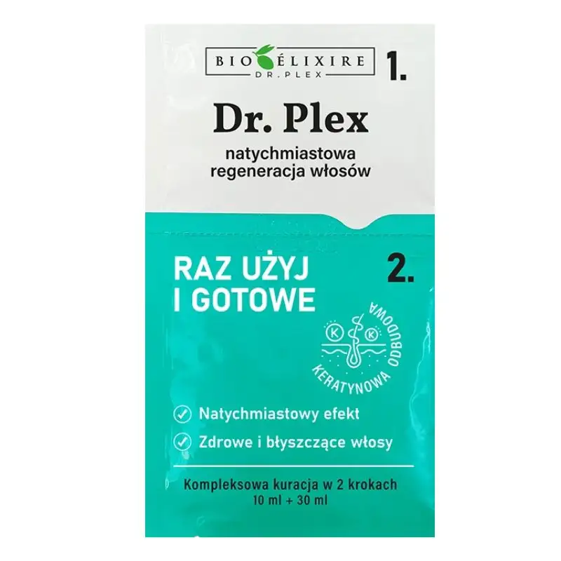 Bioélixire Dr.Plex Ricostruzione Intensiva 10ml+30ml — Trattamento ricostruzione capelli