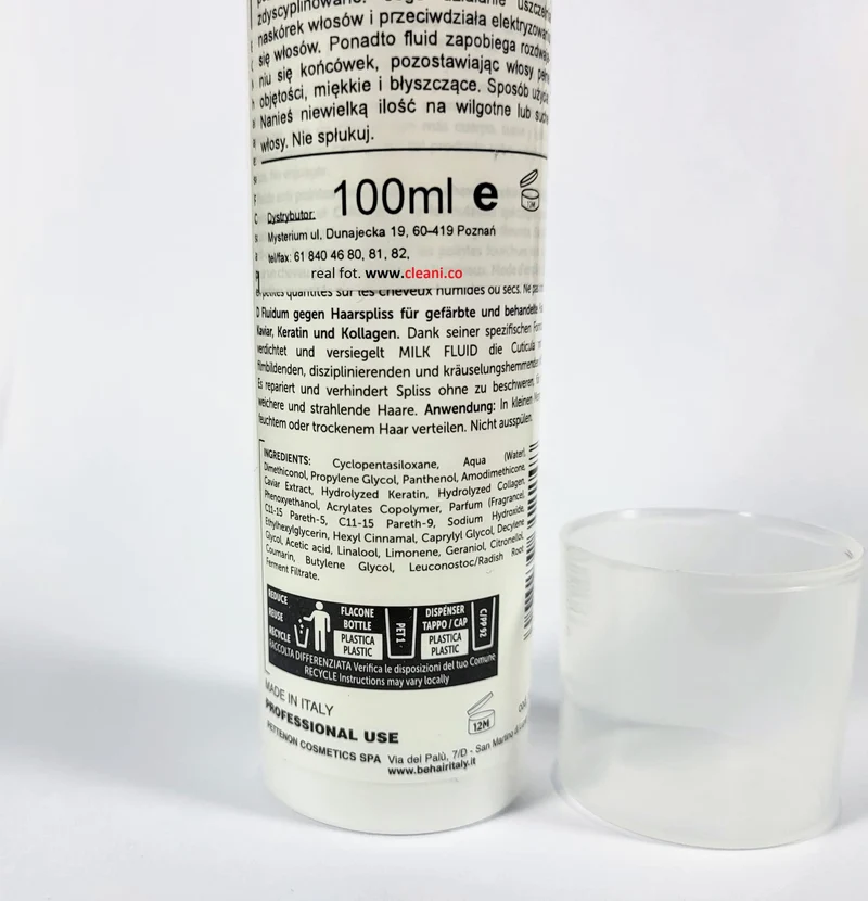 Be Hair BE COLOR Latte fluido 100ml — Fluido