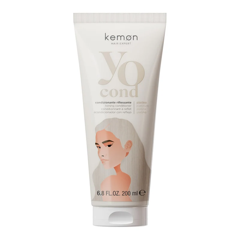 Kemon Yocond Color System Toning Cond Platino 200 ml — Balsamo capelli
