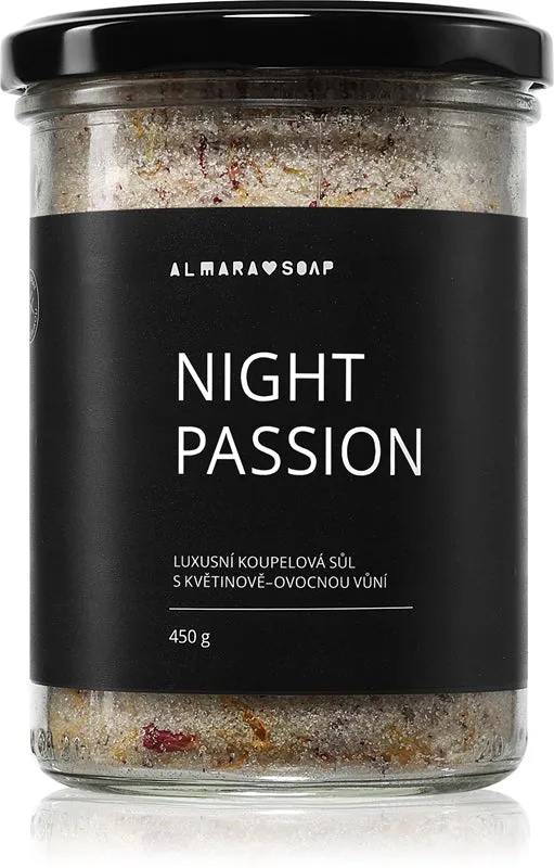 Almara Soap Night Passion 450 g — Sale da Bagno Rilassante