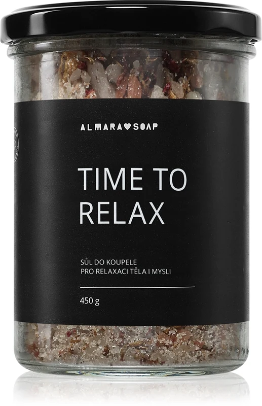 Almara Soap Time To Relax 450 g — Sale da Bagno Rilassante