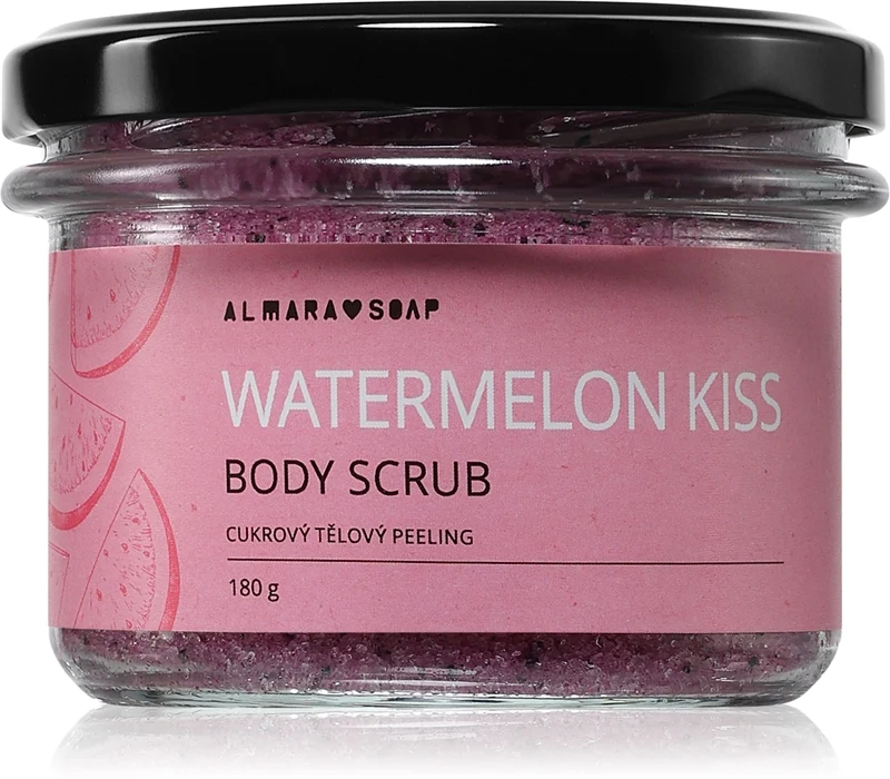 Almara Soap Scrub Corpo allo Zucchero Anticellulite Watermelon Kiss 180 g — Scrub Corpo