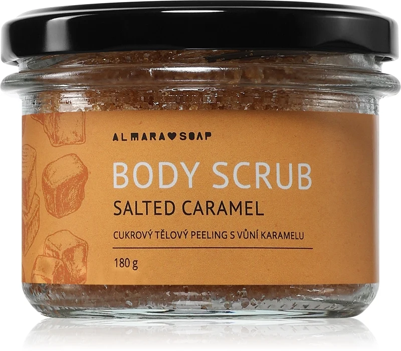 Almara Soap Scrub Corpo allo Zucchero Anticellulite Salted Caramel 180 g — Scrub Corpo