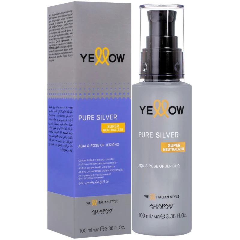 Alfaparf YELLOW Pure Silver 100 ml — Siero