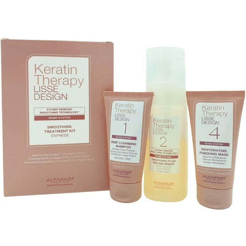 Alfaparf Lisse Design Kit per cheratina — Trattamento capelli