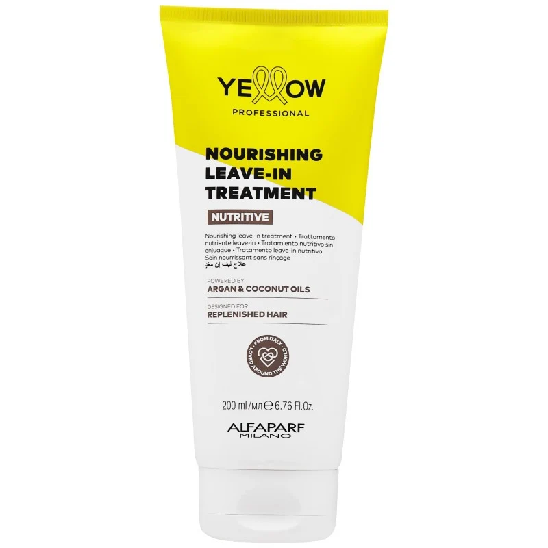 Alfaparf Yellow Nutritivo Leave-In 200ml — Trattamento capelli senza risciacquo