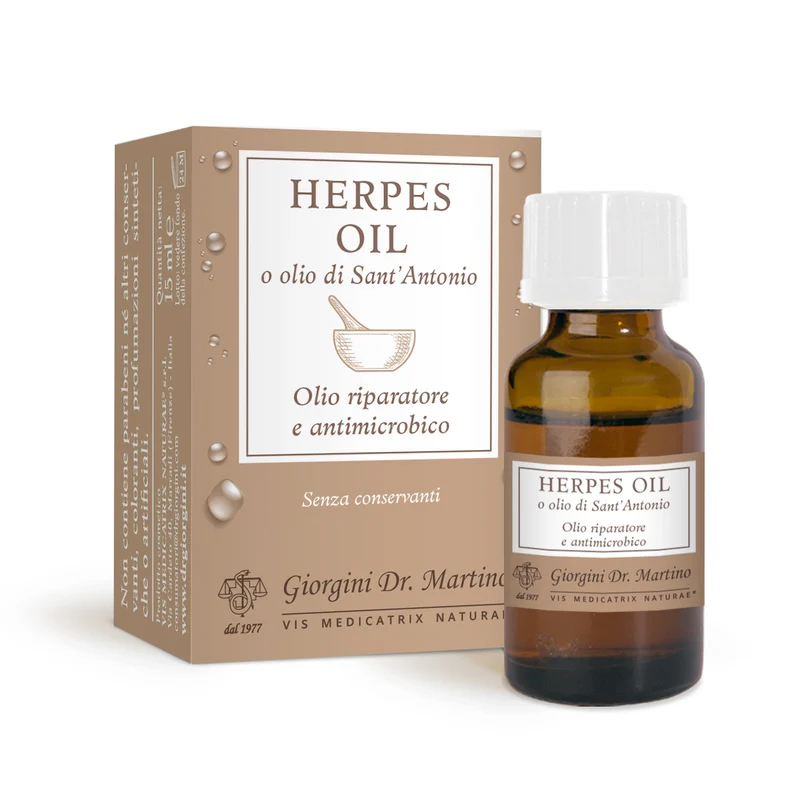 Dr Giorgini Herpes Oil Olio Di Sant'Antonio 15 ml — Olio