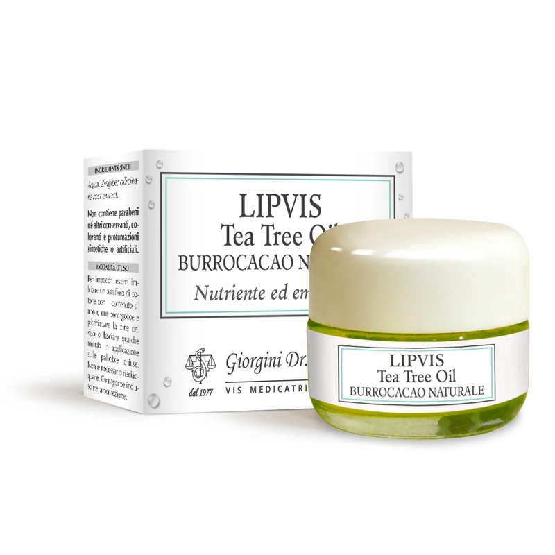 Dr Giorgini Lipvis Tea Tree Oil Burrocacao 15 ml — Burrocacao