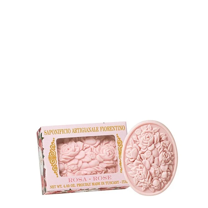 Saponificio Artigianale Fiorentino Rose 125 g — Sapone Solido