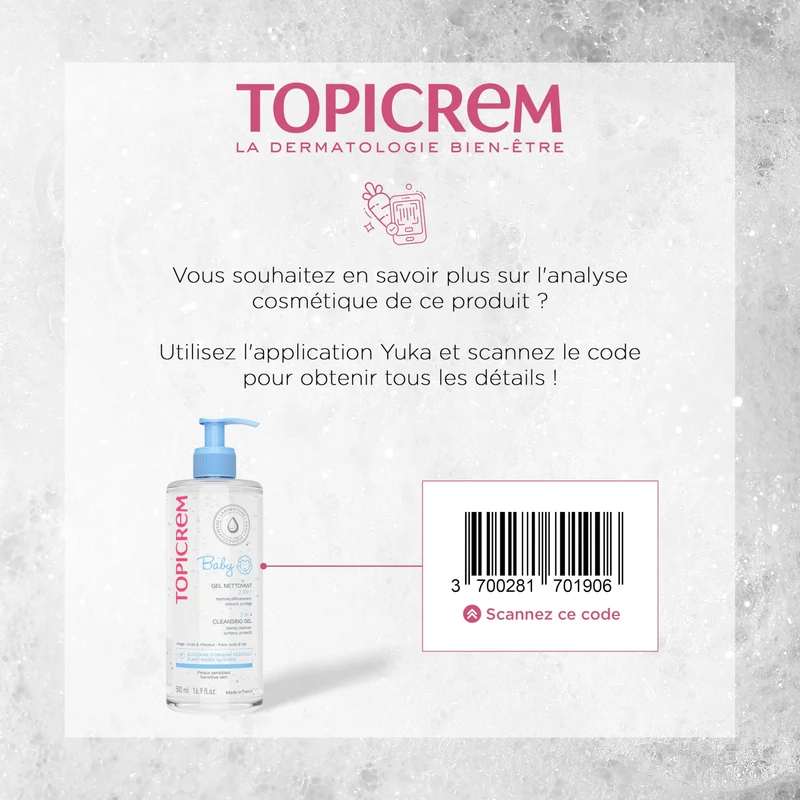 Topicrem Gel Corpo Detergente Bambini 500 ml — Gel doccia