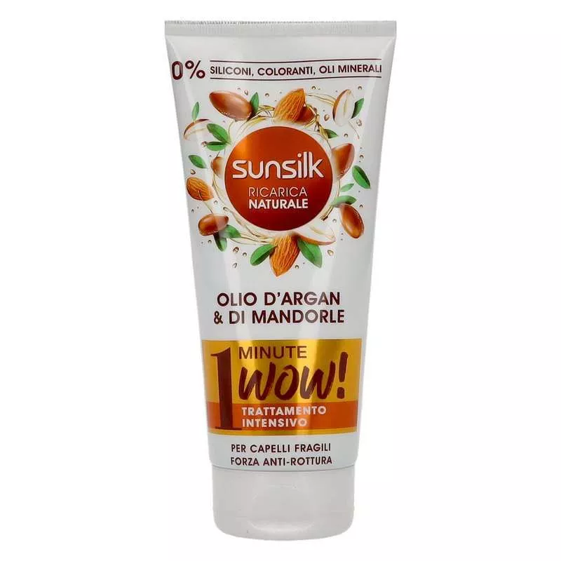 Sunsilk Ricarica Naturale Minute Wow Trattamento Olio Argan Mandorle 180 ml — Trattamento capelli